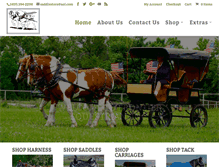 Tablet Screenshot of frontierequestrian.com